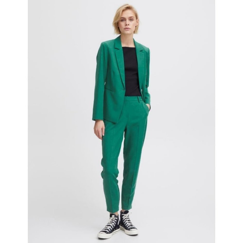 NWT ICHI LEXI Emerald Green Blazer